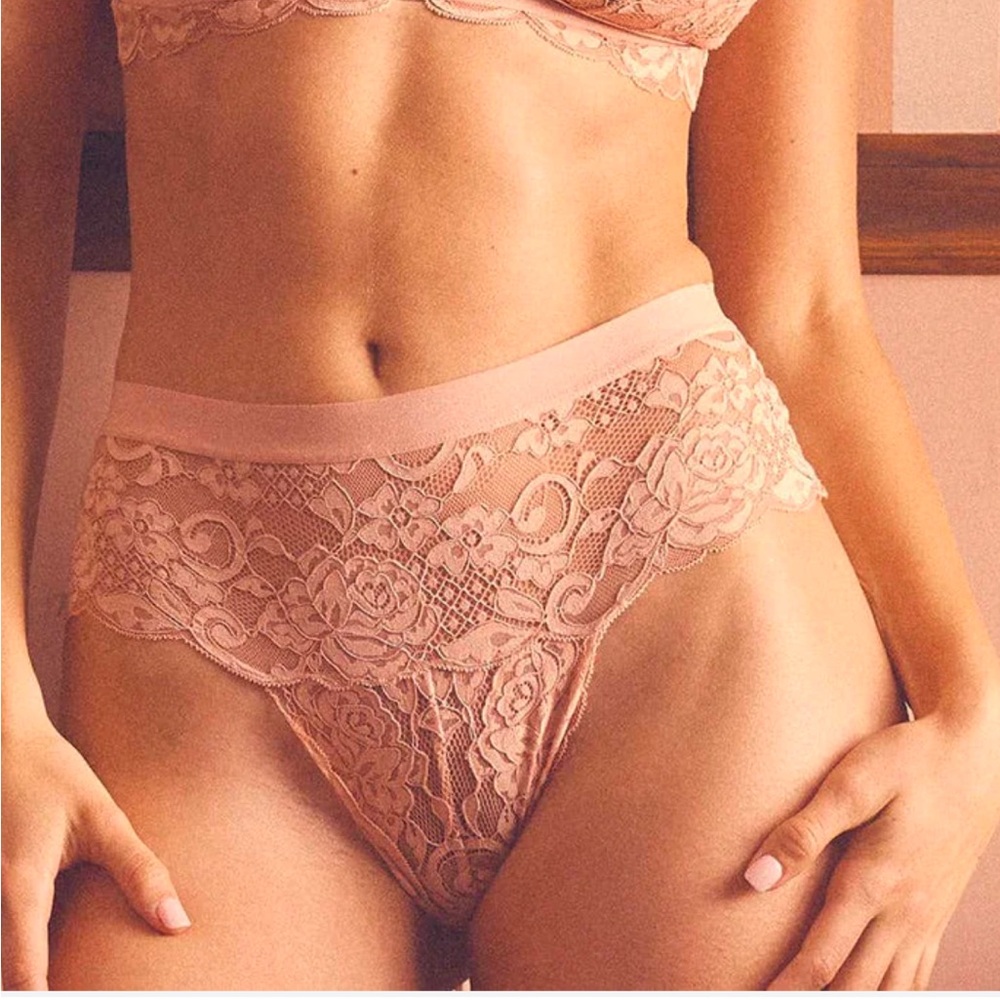We are HAH Free People Spin me Panty in Copper Rose, Size XS, NWT